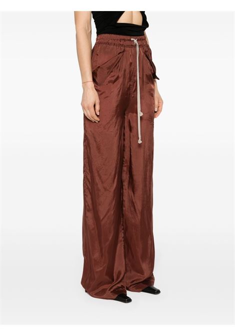 Brown straight trousers - women RICK OWENS | RP01D2312J73